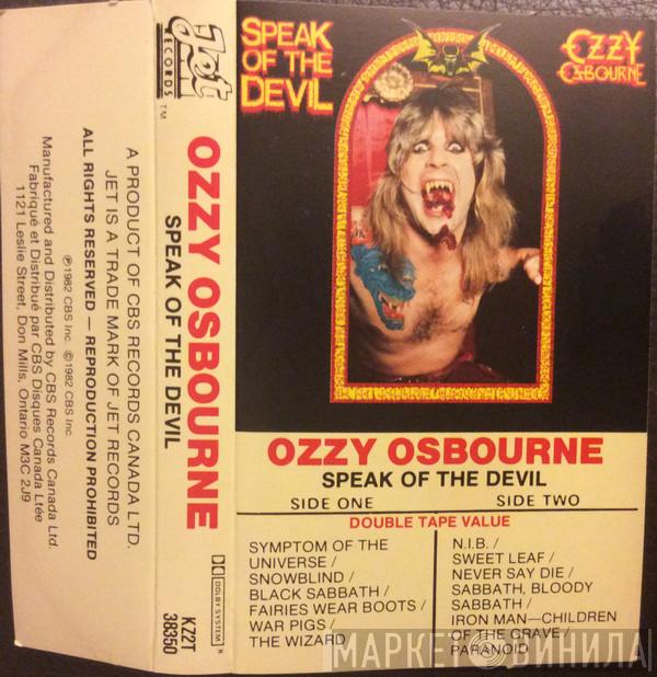  Ozzy Osbourne  - Speak Of The Devil