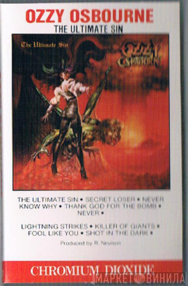 Ozzy Osbourne  - The Ultimate Sin