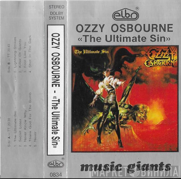  Ozzy Osbourne  - The Ultimate Sin