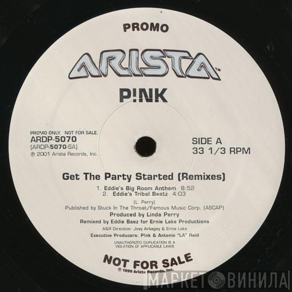 P!NK - Get The Party Started (Remixes)