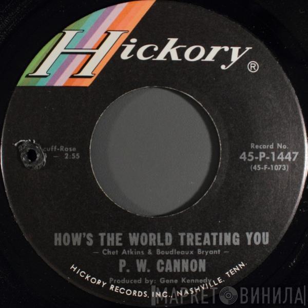 P W Cannon - How's The World Treating You
