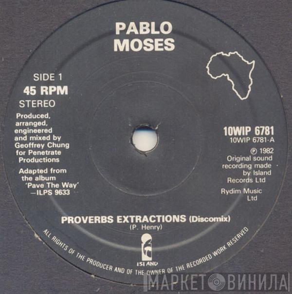 Pablo Moses - Proverbs Extractions / Music Is My Desire