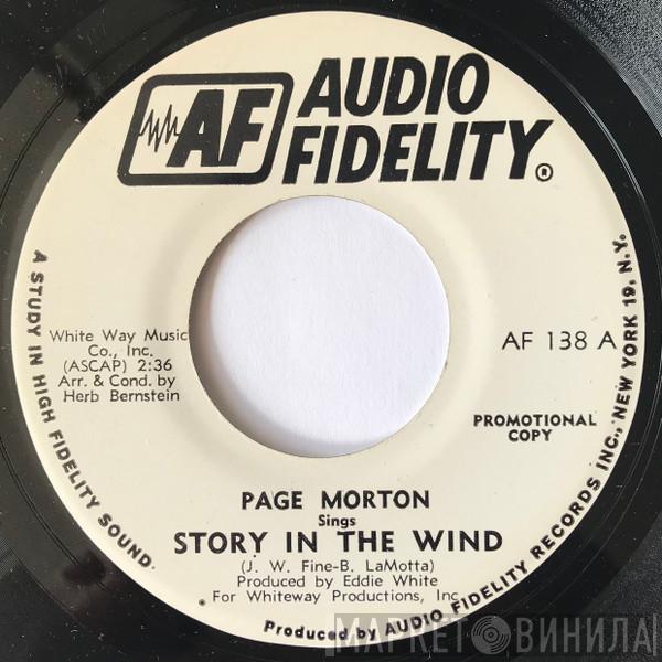 Page Morton Black - Story In The Wind