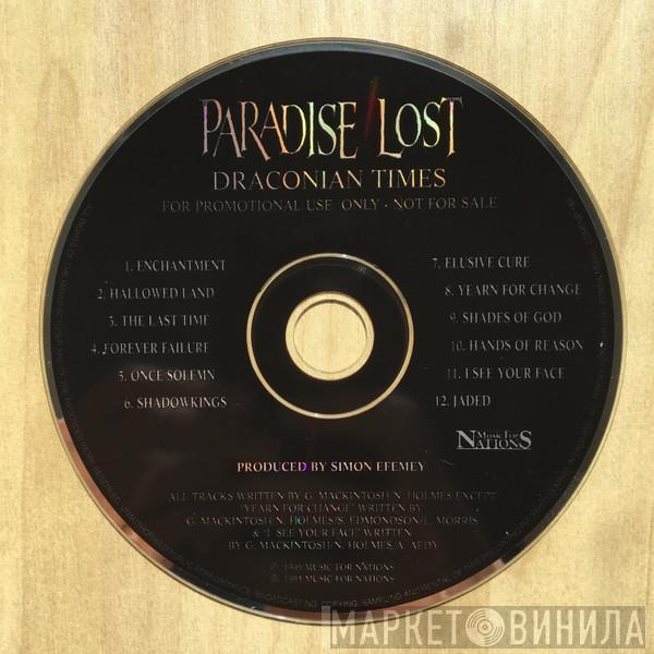  Paradise Lost  - Draconian Times