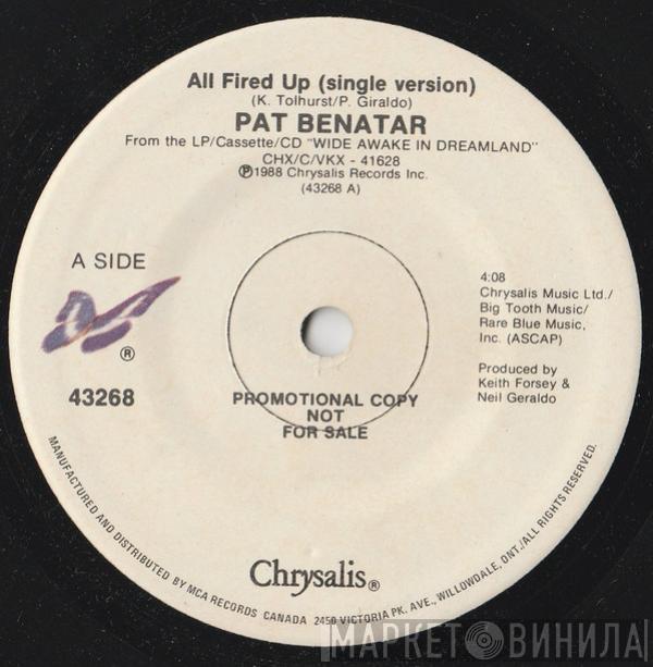  Pat Benatar  - All Fired Up