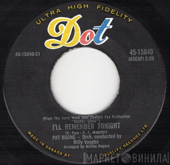  Pat Boone  - I'll Remember Tonight / The Mardi Gras March