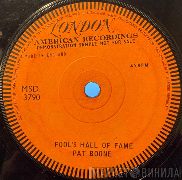 Pat Boone, Martin Denny - Fool's Hall Of Fame / The Enchanted Sea