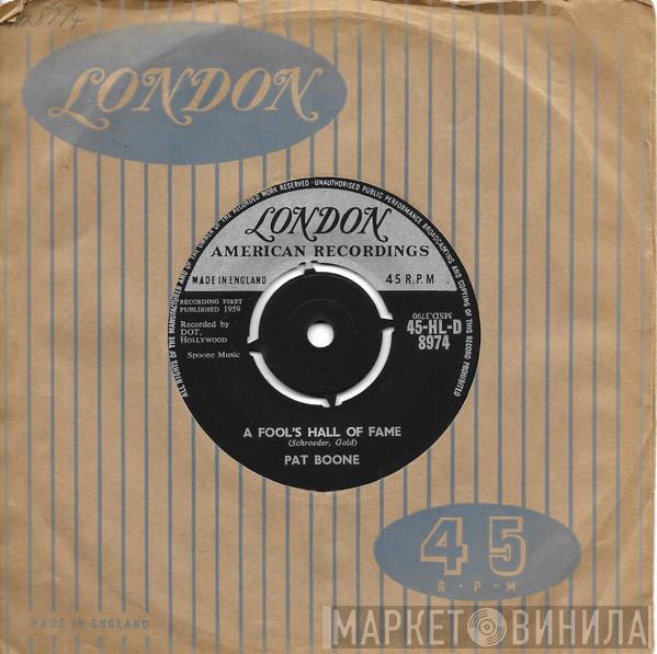  Pat Boone  - A Fool's Hall Of Fame