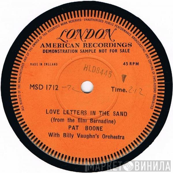  Pat Boone  - Love Letters In The Sand