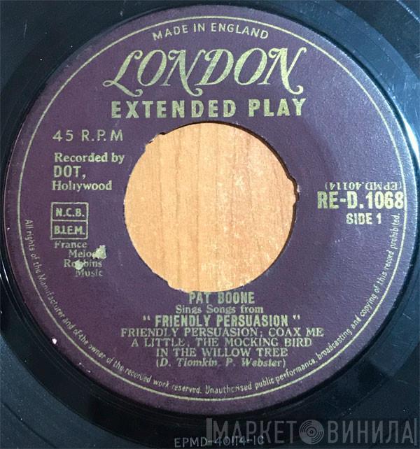 Pat Boone - Pat Boone Sings Songs From Friendly Persuasion