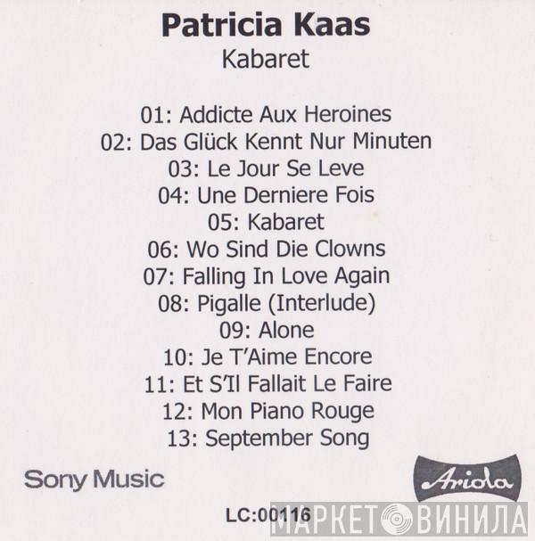  Patricia Kaas  - Kabaret