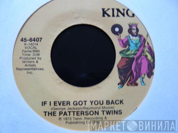 Patterson Twins - If Ever I Got You Back