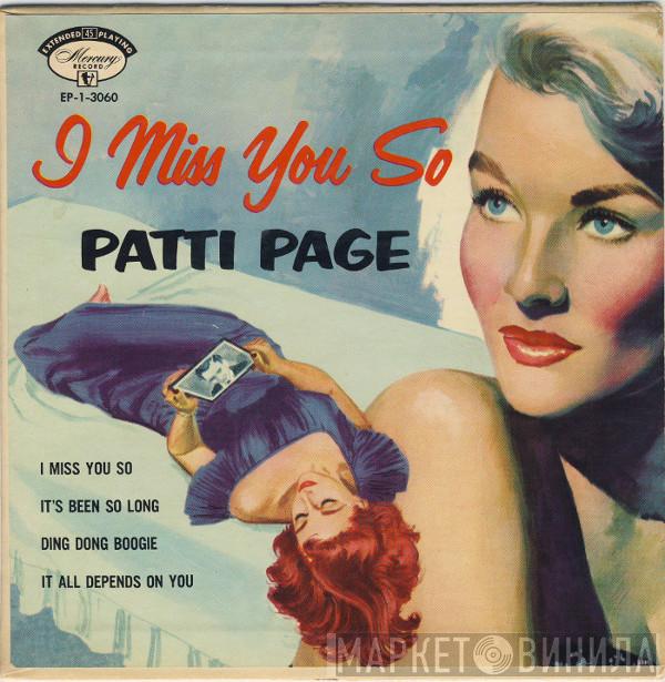 Patti Page - I Miss You So