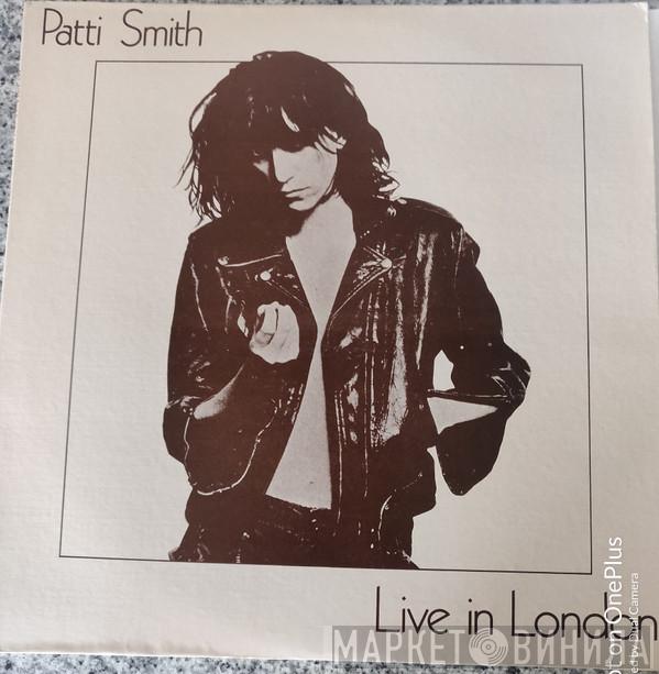  Patti Smith  - Live In London At The Roundhouse In May 1976