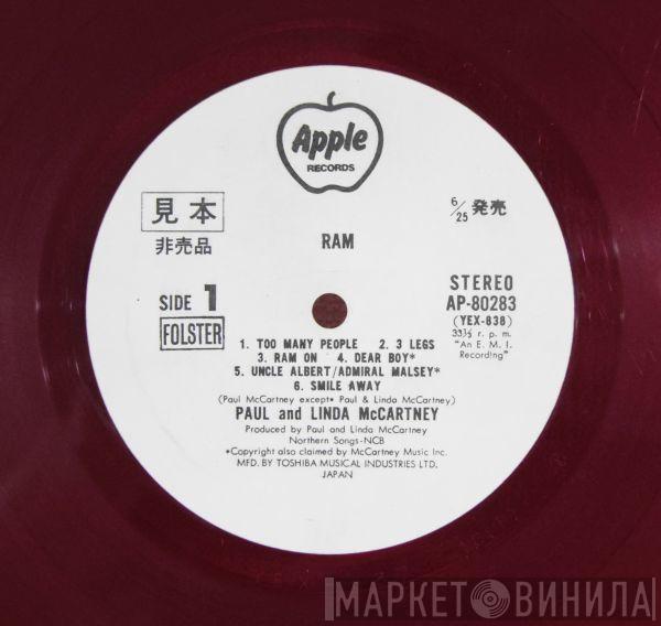  Paul & Linda McCartney  - Ram