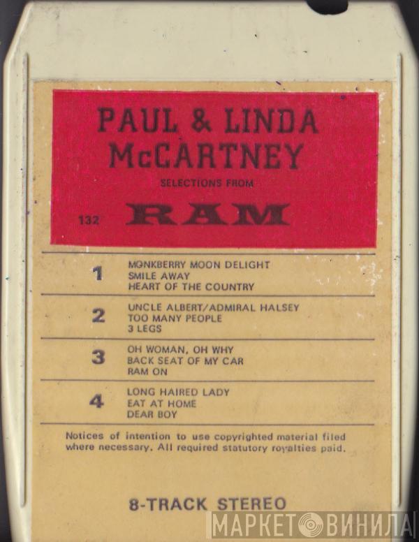  Paul & Linda McCartney  - Selections From Ram
