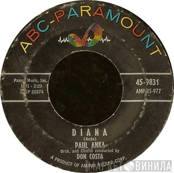  Paul Anka  - Diana / Don't Gamble With Love