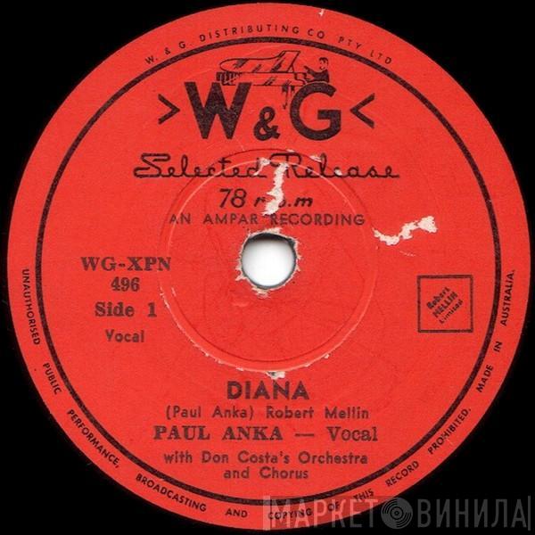  Paul Anka  - Diana / Don't Gamble With Love
