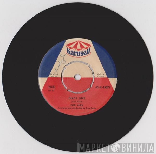  Paul Anka  - All Of A Sudden My Heart Sings