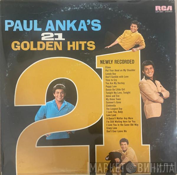 Paul Anka - Paul Anka's 21 Golden Hits