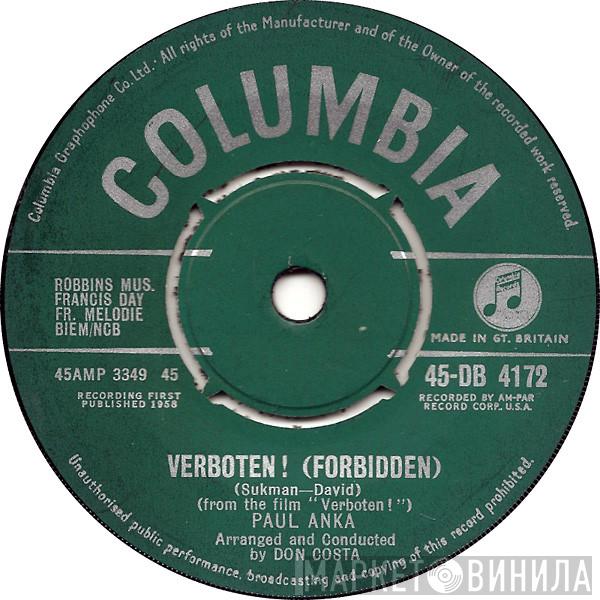 Paul Anka - Verboten! (Forbidden)