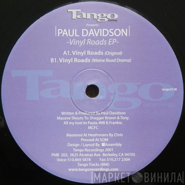 Paul Davidson  - Vinyl Roads EP