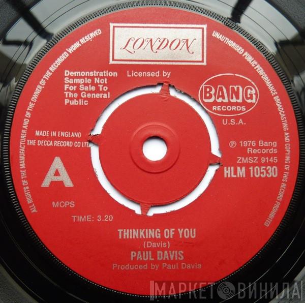 Paul Davis  - Thinking Of You / Karma Baby