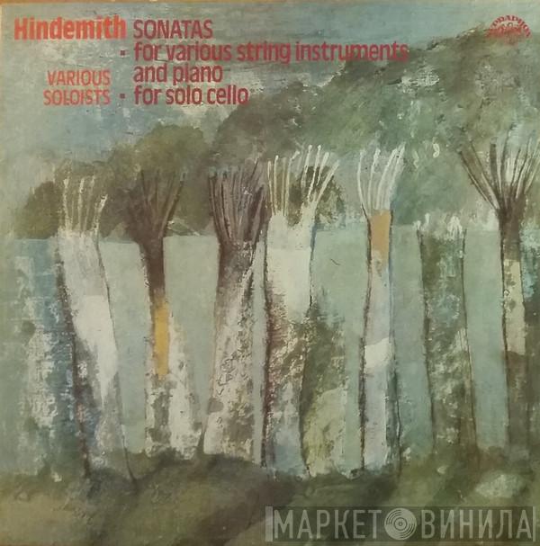 Paul Hindemith - Sonatas - For Various String Instruments And Piano / For Solo Cello
