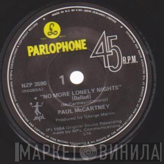  Paul McCartney  - No More Lonely Nights (Ballad) / No More Lonely Nights (Playout Version)