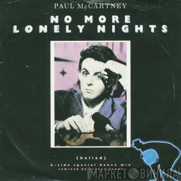  Paul McCartney  - No More Lonely Nights (Ballad) / No More Lonely Nights (Special Dance Mix)
