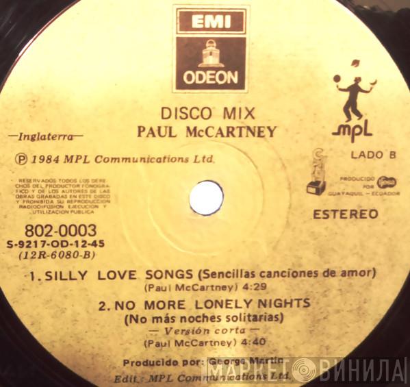  Paul McCartney  - No More Lonely Nights