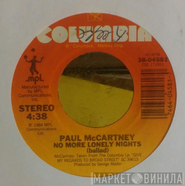  Paul McCartney  - No More Lonely Nights