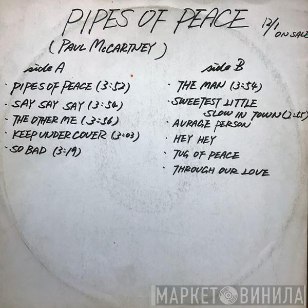  Paul McCartney  - Pipes Of Peace