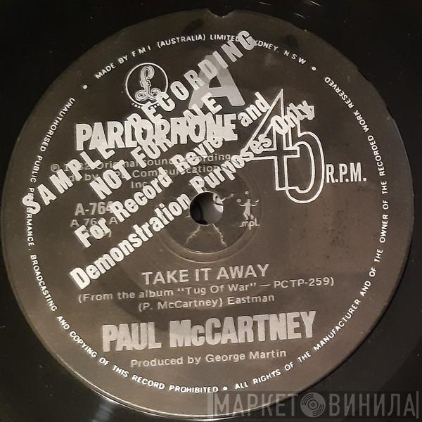 Paul McCartney  - Take It Away