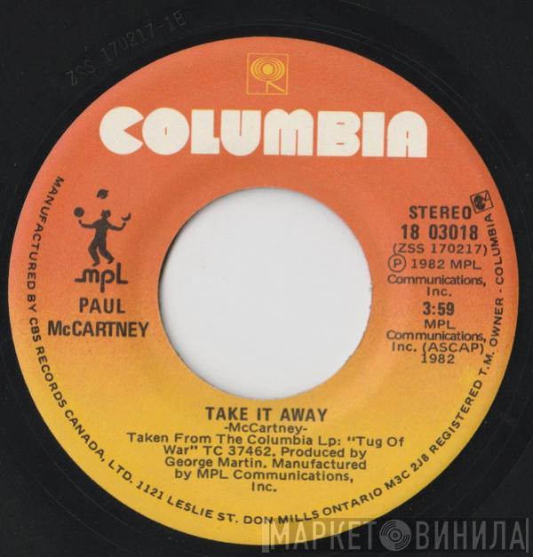  Paul McCartney  - Take It Away