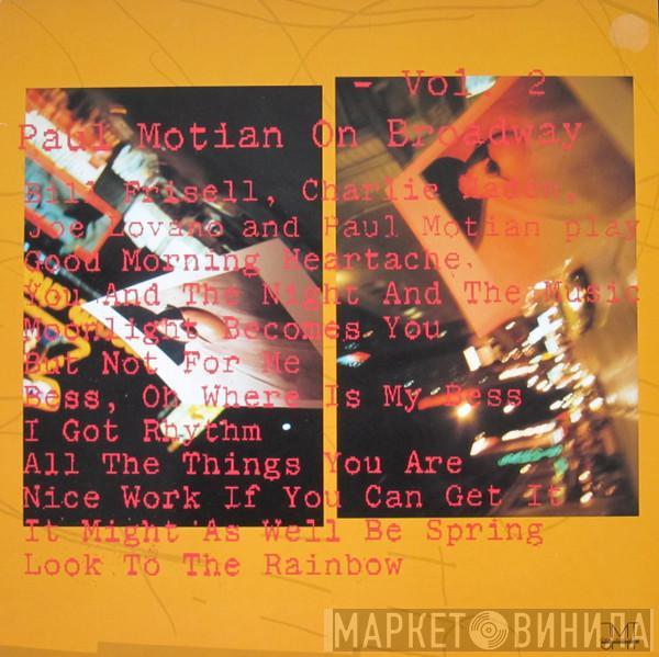 Paul Motian - Paul Motian On Broadway Vol.2