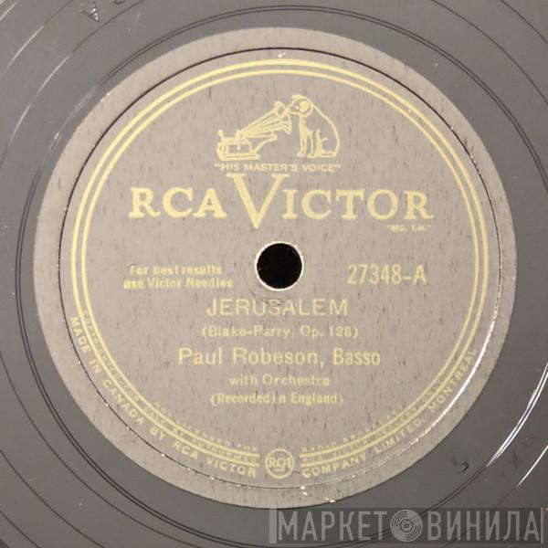  Paul Robeson  - Jerusalem / The Blind Ploughman