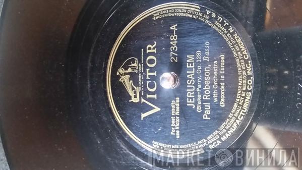  Paul Robeson  - Jerusalem / The Blind Ploughman