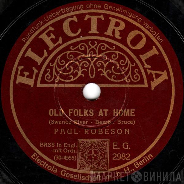  Paul Robeson  - Old Folks At Home (Swanee River) / Poor Old Joe
