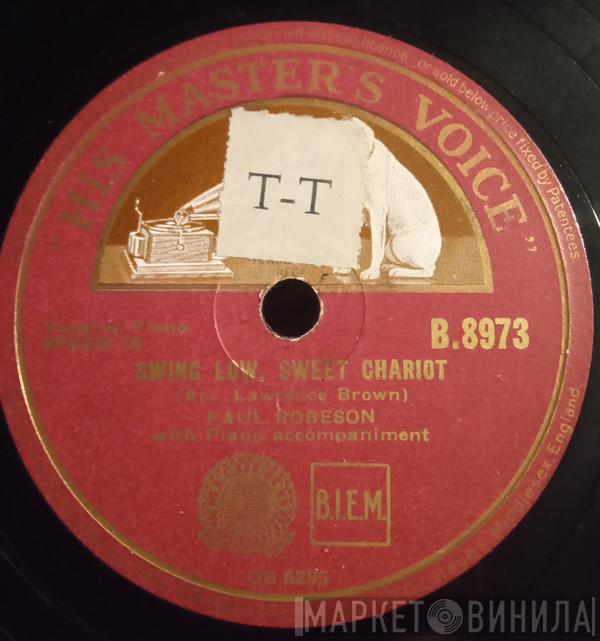  Paul Robeson  - Swing Low, Sweet Chariot / That's Why Darkies Were Born