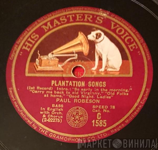 Paul Robeson - Plantation Songs