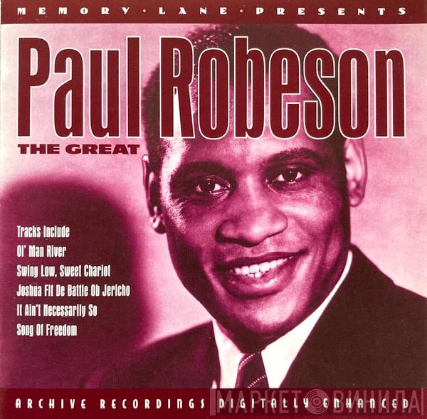 Paul Robeson - The Great Paul Robeson