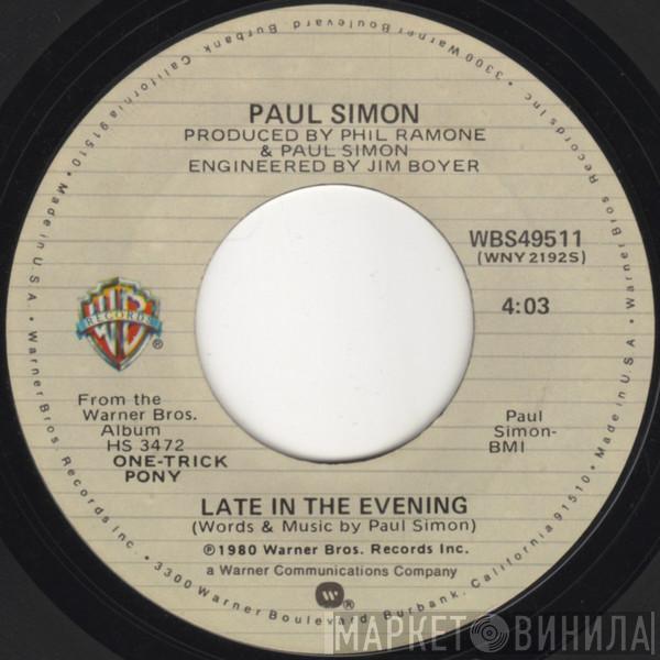  Paul Simon  - Late In The Evening
