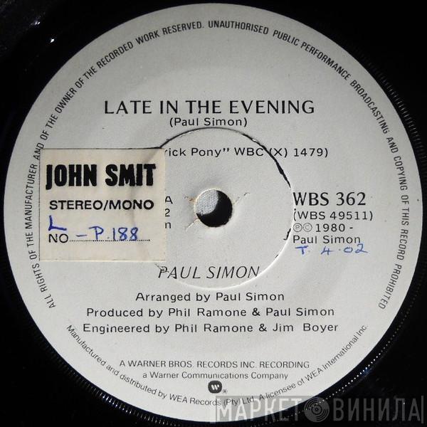  Paul Simon  - Late In The Evening