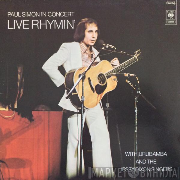  Paul Simon  - Live Rhymin'