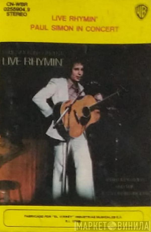  Paul Simon  - Live Rhymin'