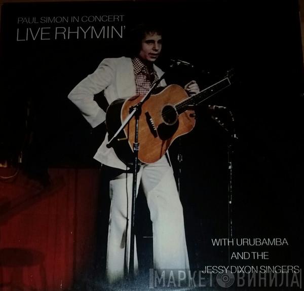  Paul Simon  - Live Rhymin'