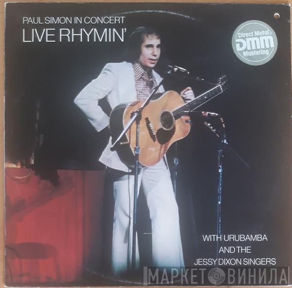  Paul Simon  - Live Rhymin'