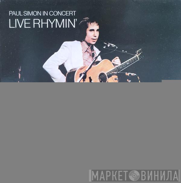  Paul Simon  - Live Rhymin'