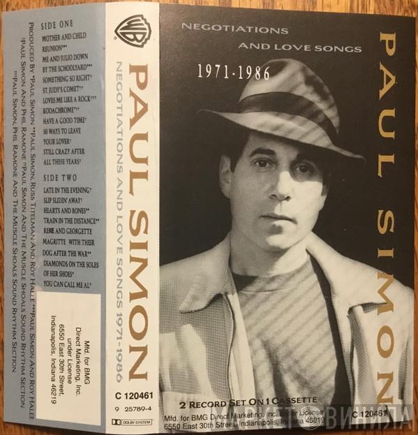  Paul Simon  - Negotiations And Love Songs (1971-1986)
